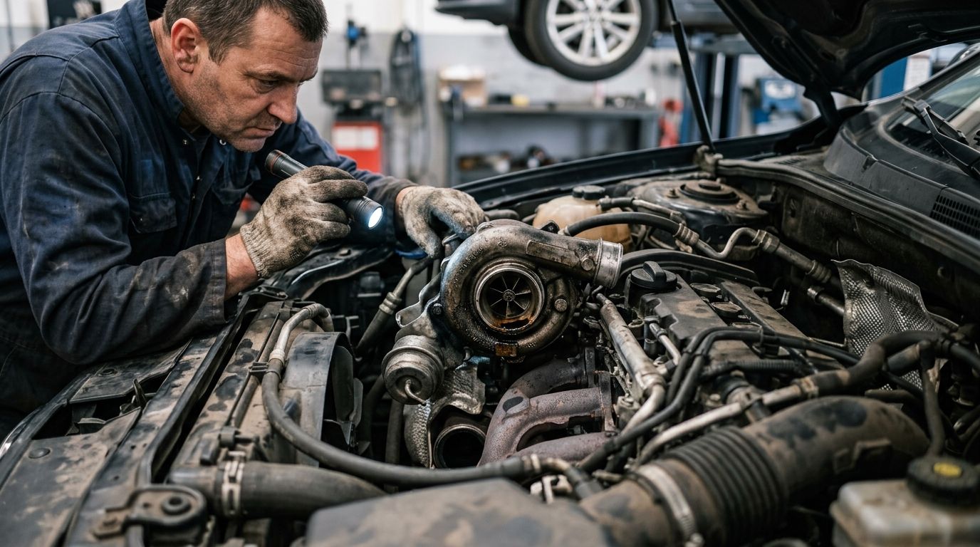 Turbosprężarka w aucie: objawy awarii i koszt naprawy